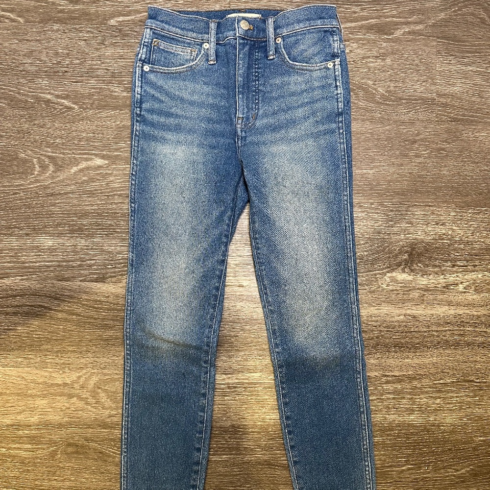 Madewell high-rise skinny jeans